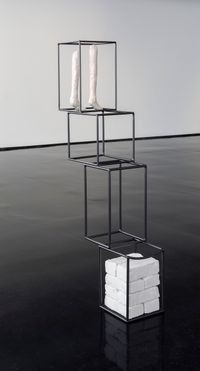 Measured by Benjamin Armstrong contemporary artwork painting, mixed media