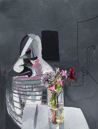 Flowers for Heba by Ben Quilty contemporary artwork painting