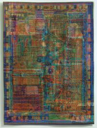 Credit Card, A13, Van Eyck, Microprocessor by Grayson Perry contemporary artwork textile