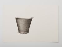 Still thinking 2 (Bucket I) by Frances Richardson contemporary artwork painting, works on paper, drawing