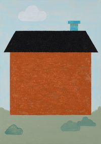 Brick House by MeeNa Park contemporary artwork painting