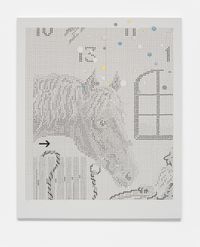 Horse whisper by Richard Gasper contemporary artwork works on paper, sculpture