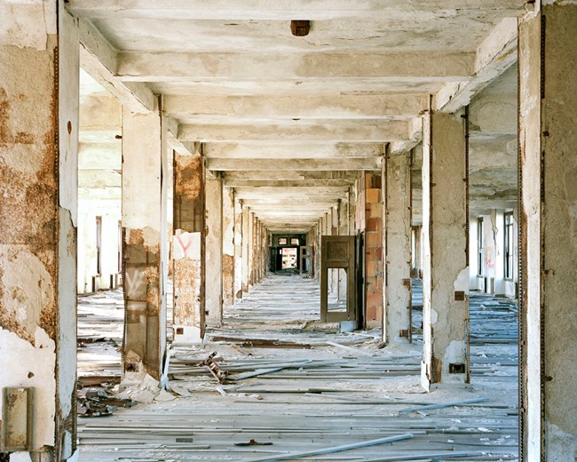 Hallway #1 (Michigan Central Depot), Detroit, MI by Frank Schwere contemporary artwork