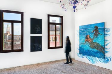 Exhibition view: Group Exhibition, In Praise of Black Errantry, Unit, Palazzo Pisani S. Marina, Venice (17 April–29 June 2024). Courtesy Unit.