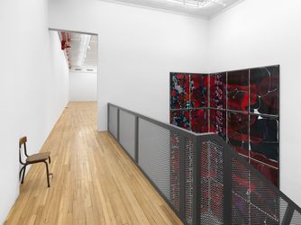 Exhibition view: He Xianyu, Soft Dilemma, Andrew Kreps Gallery, Cortlandt Alley, New York (15 January–21 February 2021). Courtesy the Artist and Andrew Kreps Gallery, New York Photo: Dan Bradica. 