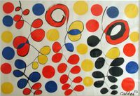 Guirlandes by Alexander Calder contemporary artwork mixed media