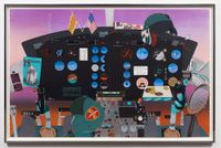 Concerning Vietnam: Bell UH-1D Iroquois, Cockpit (III) by Matthew Brannon contemporary artwork works on paper