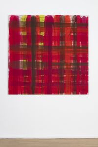 Plaid #7 (In Collaboration with Keith Boadwee) by AA Bronson contemporary artwork painting