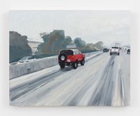 Highway day by Jean-Philippe Delhomme contemporary artwork painting, works on paper