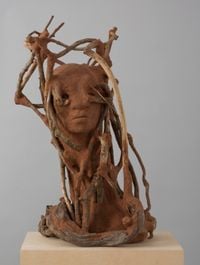 The Sticks by Wangechi Mutu contemporary artwork sculpture