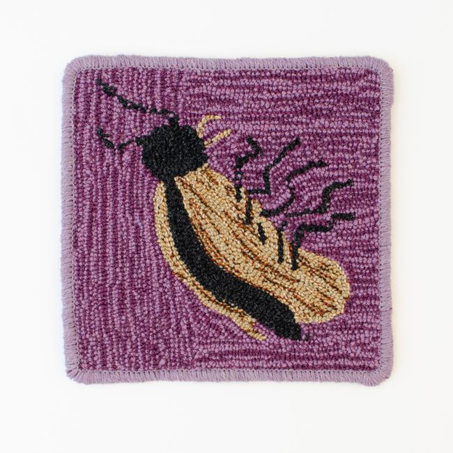 Roach Rug by Claudia Kogachi contemporary artwork