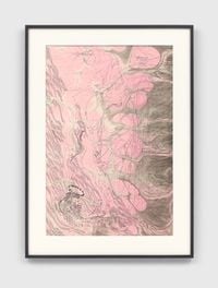 Pink Afternoon by Chris Ofili contemporary artwork works on paper, print