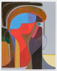 Head #2 by Nicole Eisenman contemporary artwork painting, works on paper