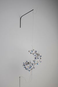 C.F.Loop / Helix no.2 by Tatsuo Miyajima contemporary artwork installation