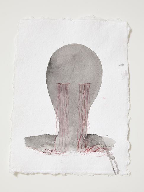 Head[case] working drawing 56 by Julia Morison contemporary artwork