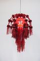 Mesmerizing Lantern – Four Guardians in Crimson Mesh by Haegue Yang contemporary artwork 3