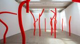 Contemporary art exhibition, Mark Handforth, A Scarlet Forest at The Modern Institute, Aird's Lane, United Kingdom