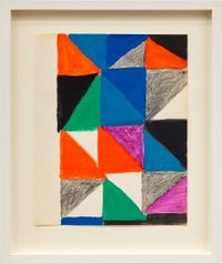 Rythme couleur by Sonia Delaunay contemporary artwork painting, works on paper, drawing