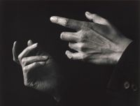 Conductor's Hand by Ruth Bernhard contemporary artwork photography