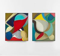 Compositions 471 + 472 by Gabriele Cappelli contemporary artwork painting