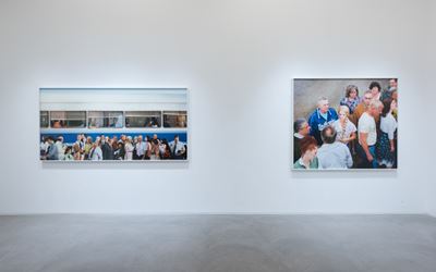 Alex Prager, Exhibition view, Lehmann Maupin, Hong Kong, March 12 – May 16, 2015. Courtesy the artist and Lehmann Maupin, New York and Hong Kong. Photo: Kitmin.com