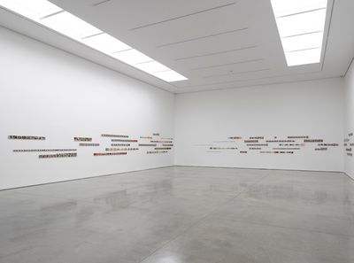 Jac Leirner at White Cube Mason's Yard, London