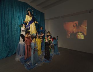 Exhibition view: José Pérez Ocaña, La Ocaña, Galeria Mayoral, Barcelona (8 April–1 June 2024). Courtesy Galeria Mayoral.
