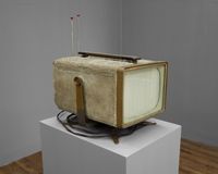 Television Set by Edward Kienholz contemporary artwork mixed media