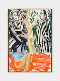 Tree of Life, Couple by David Salle contemporary artwork painting