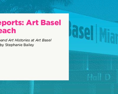 Asian Galleries Expand Art Histories At Art Basel Miami Beach 2012
