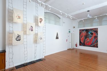 Exhibition view: Group exhibition, Transvangarde: Free Style Cipher, October Gallery, London (18 January–2 March 2024). Courtesy October Gallery, London.