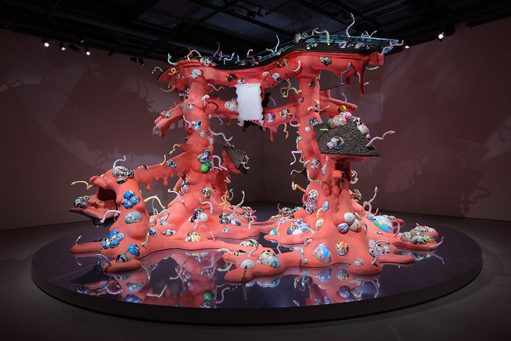 MONUMENT FOR NOTHING ~ Red TORII Gate, 2025 by Aida Makoto | Ocula