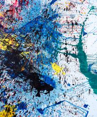 Untitled SHIM-51 by Shozo Shimamoto contemporary artwork painting, works on paper, sculpture