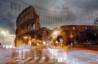 Roma (Colosseo notturno) by Davide Bramante contemporary artwork photography