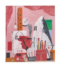 The Studio by Philip Guston contemporary artwork painting