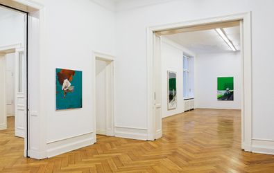 Exhibition view: Thomas Eggerer, Fence Romance, Galerie Buchholz, Berlin (5 February–17 April 2010). Courtesy Galerie Buchholz.