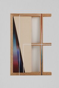 Off Centered 6 PM by SARAH ALMEHAIRI contemporary artwork painting, sculpture