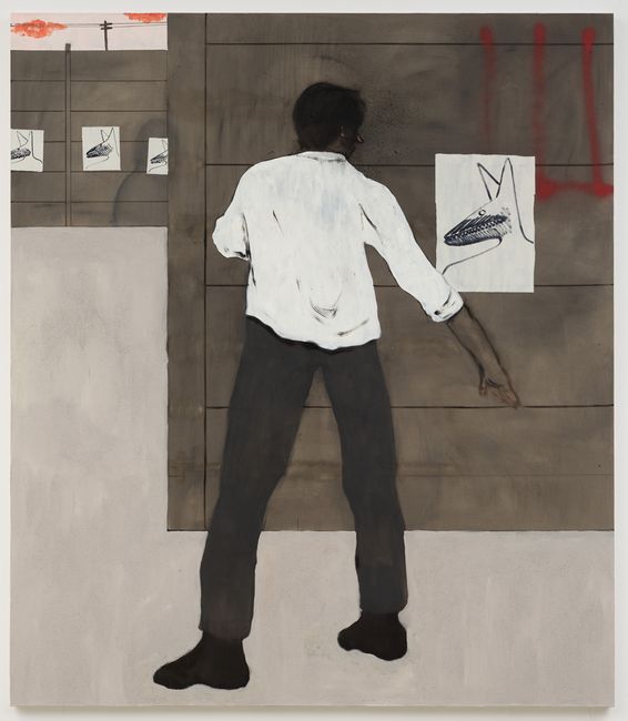 Man White Shirt by Francisco Rodríguez contemporary artwork