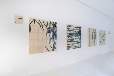 Exhibition view: Sam Lock. Carta, Cadogan Contemporary, Milan (2–31 March 2023). Courtesy Cadogan Contemporary.