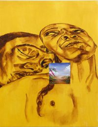For love, for pleasure, for pain by Ekene Emeka-Maduka contemporary artwork painting, works on paper