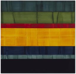 Ricardo Mazal, Compositions In Greens 10 (2014). Oil on linen. 180.3 x 185.4 cm. Courtesy Sundaram Tagore Gallery.