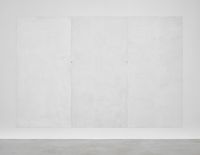 Mur blanc RAL ( + ................ ) en trois volets by Emmanuelle Quertain contemporary artwork painting