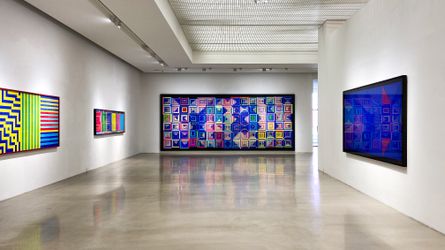 Exhibition view: Hwang Gyutae, Thousands of Colors, 60 Years, Arario Gallery, Seoul (25 April–8 October 2023). Courtesy Arario Gallery.