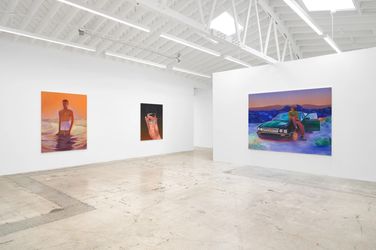 Exhibition view: Caleb Hahne Quintana, Aurora, Anat Ebgi, Mid Wilshire, Los Angeles (5 November–17 December 2022). Courtesy Anat Ebgi.