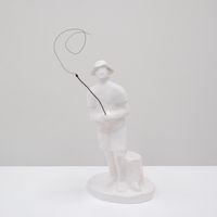 Fisherman 8.33AM by Andy Fitz contemporary artwork sculpture