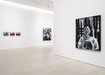 Exhibition view: Glenn Kaino, Walking with a tiger, Pace Gallery, 540 West 25th St, New York (12 January–24 February 2024). Courtesy Pace Gallery.