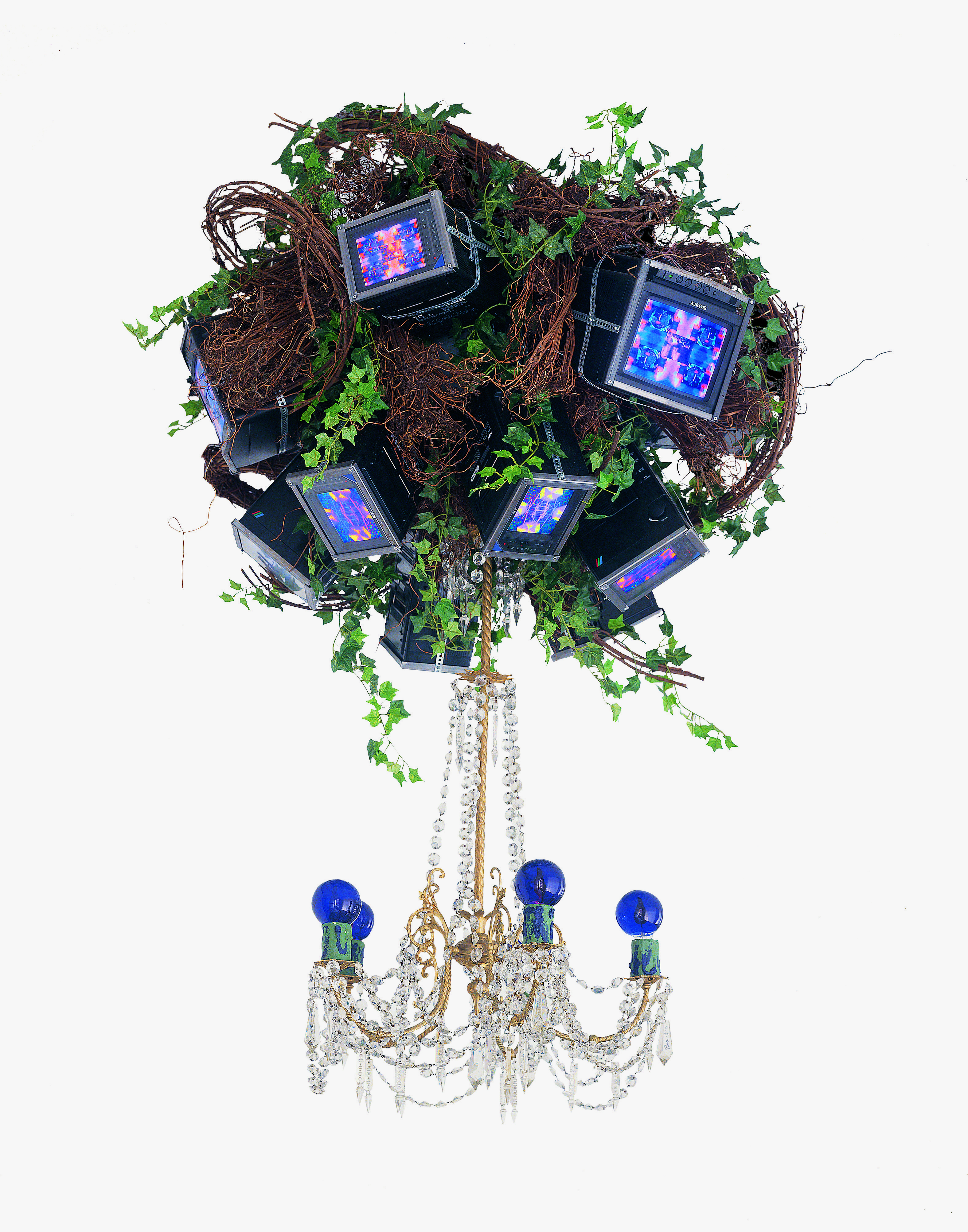 Y1557 『Nam June Paik: Videotime Videosp… Y1557 『Nam June Paik: Videotime Videosp… Video Chandelier X, 1991