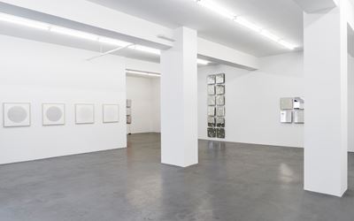 Exhibition view: Tatsuo Miyajima, Flower Dance, Galerie Buchmann, Berlin (28 April–24 June 2017). Courtesy Galerie Buchmann.