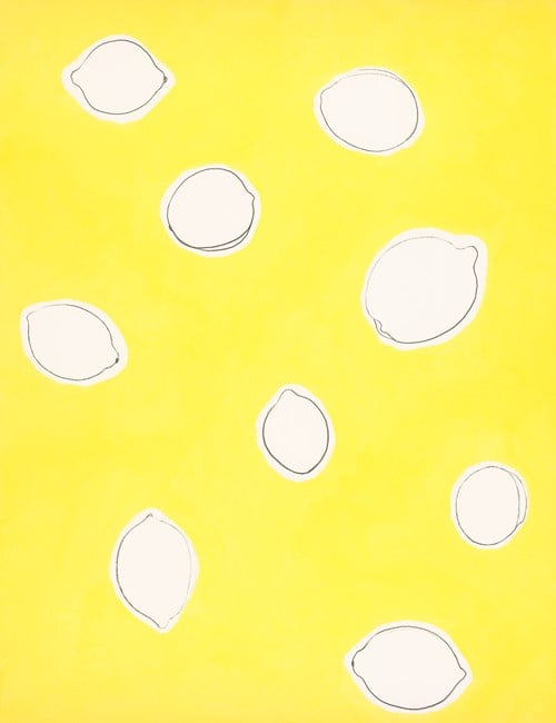 Nine Lemons by He Xiangyu contemporary artwork