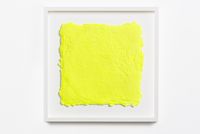 Yellow on a Vinyl 1 by Shinro Ohtake contemporary artwork mixed media